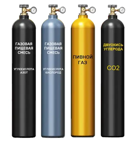 Пищевые газы. Упаковка продуктов питания с помощью газовых смесей пищевого типа.